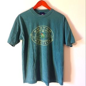 Vintage 90s Pro Player Boston Celtics Basketball Hoops & Hardwood T Shirt